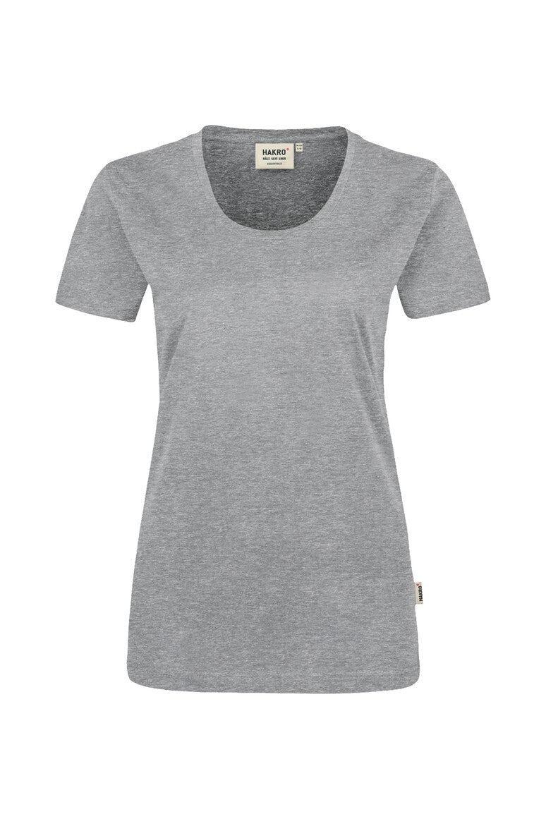 HAKRO Damen T-Shirt Classic - Grau meliert - 1
