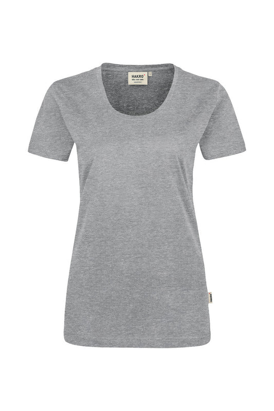 HAKRO Damen T-Shirt Classic - Grau meliert - 1