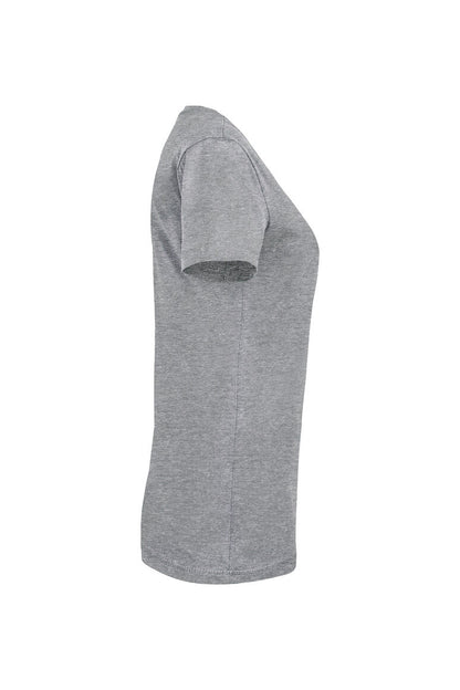 HAKRO Damen T-Shirt Classic - Grau meliert - 4