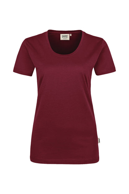 HAKRO Damen T-Shirt Classic - Weinrot - 1