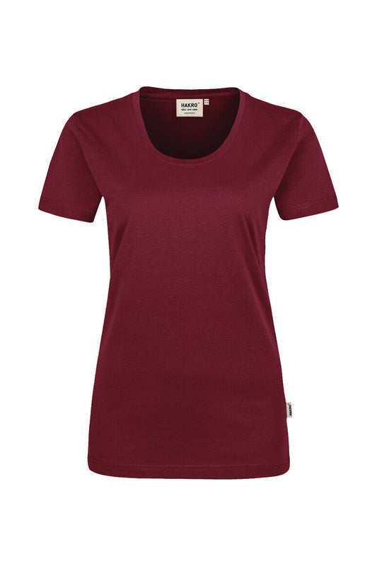 HAKRO Damen T-Shirt Classic - Weinrot - 1