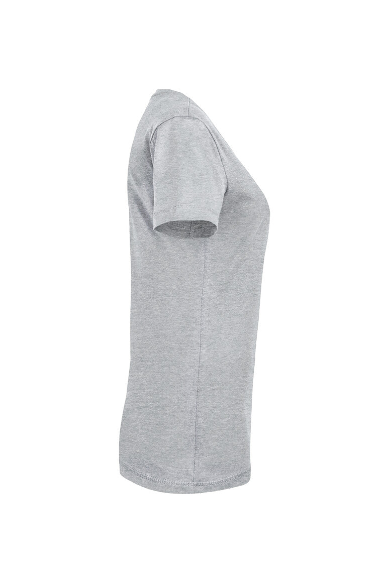 HAKRO Damen T-Shirt Classic - Ash meliert - 4