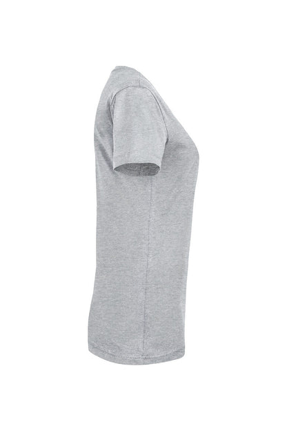 HAKRO Damen T-Shirt Classic - Ash meliert - 4