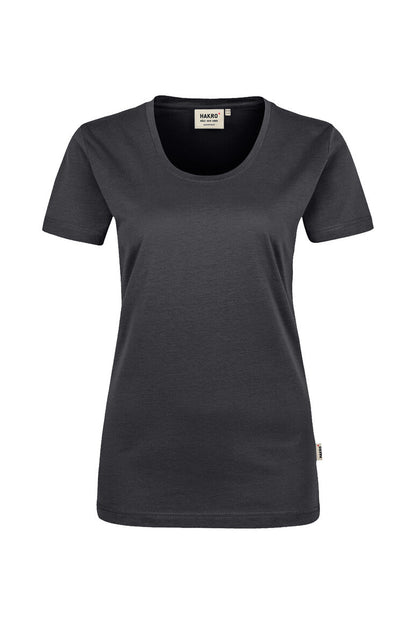 HAKRO Damen T-Shirt Classic - Karbongrau - 1