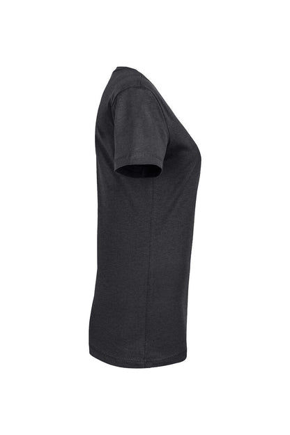 HAKRO Damen T-Shirt Classic - Karbongrau - 4