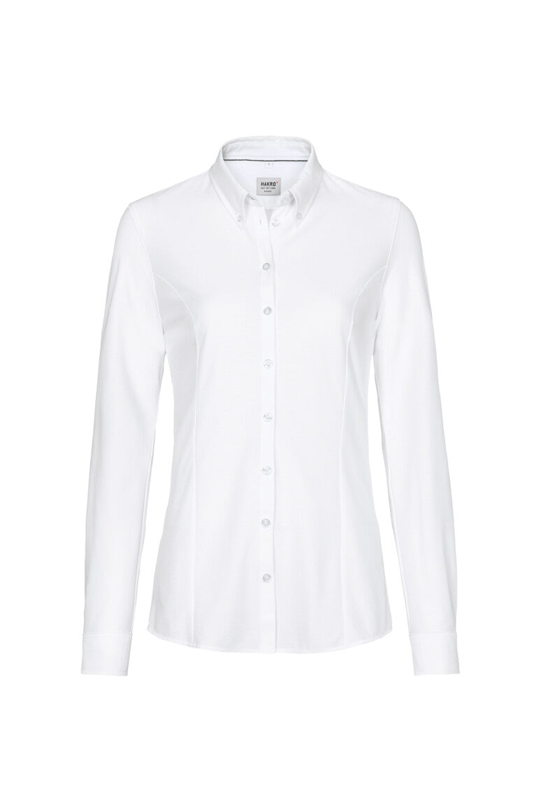 HAKRO Bluse Natural Stretch - Weiß - 1