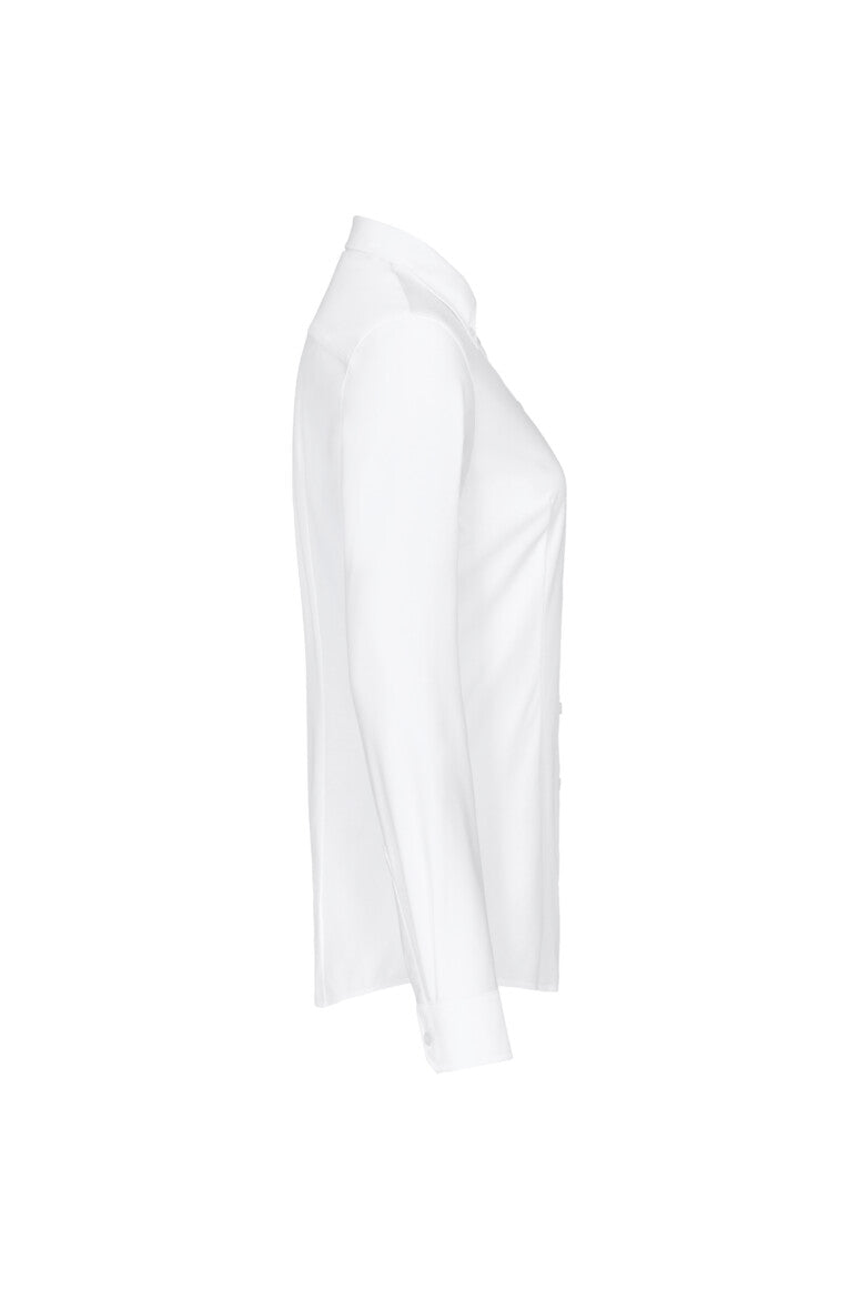 HAKRO Bluse Natural Stretch - Weiß - 3