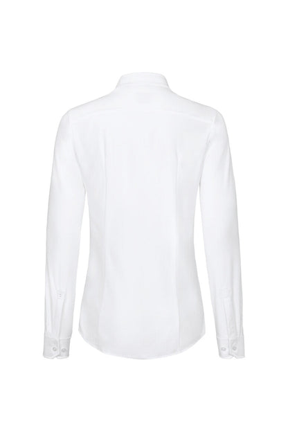 HAKRO Bluse Natural Stretch - Weiß - 4