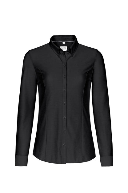 HAKRO Bluse Natural Stretch - Schwarz - 1