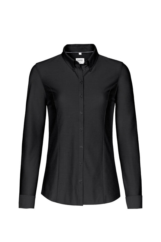 HAKRO Bluse Natural Stretch - Schwarz - 1