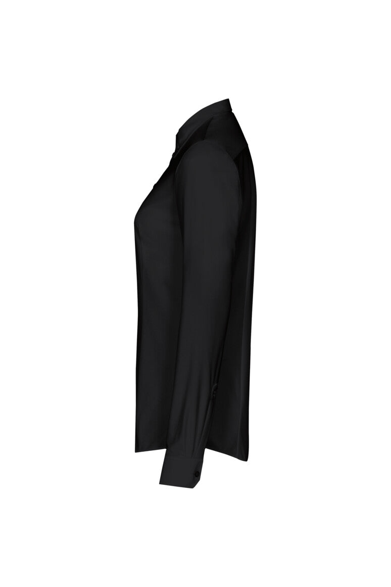 HAKRO Bluse Natural Stretch - Schwarz - 2