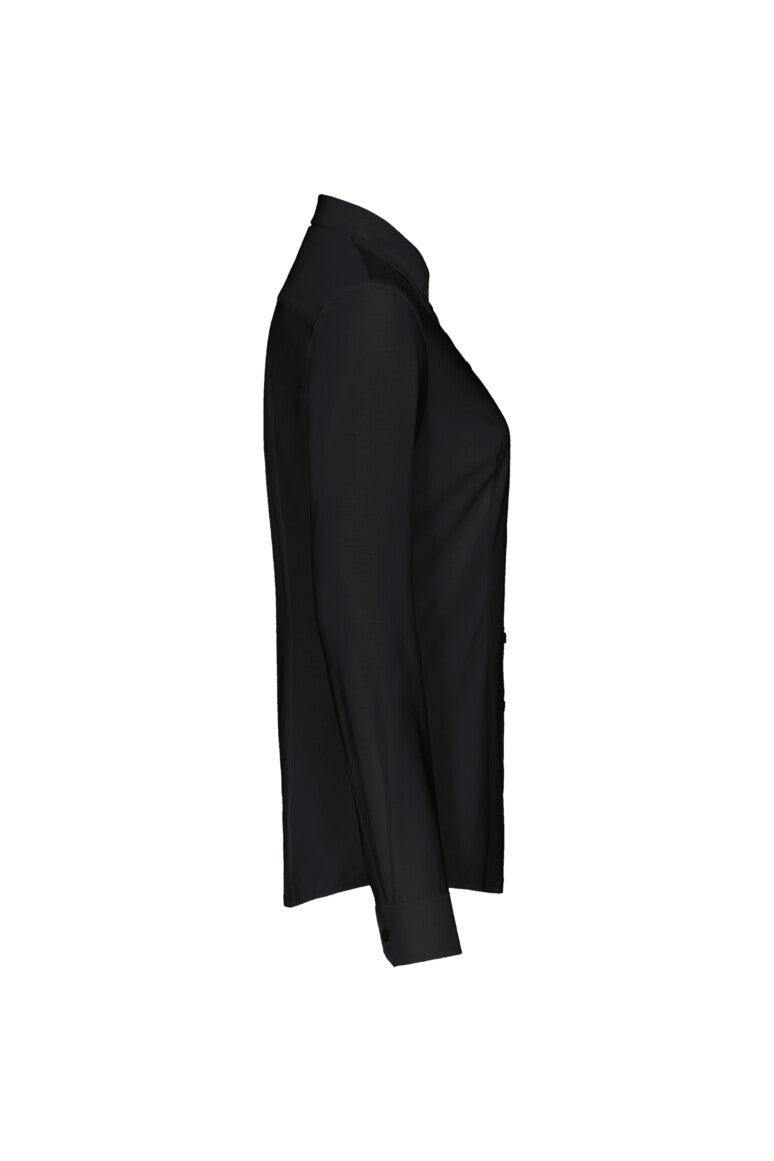 HAKRO Bluse Natural Stretch - Schwarz - 3
