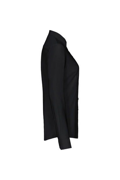 HAKRO Bluse Natural Stretch - Schwarz - 3