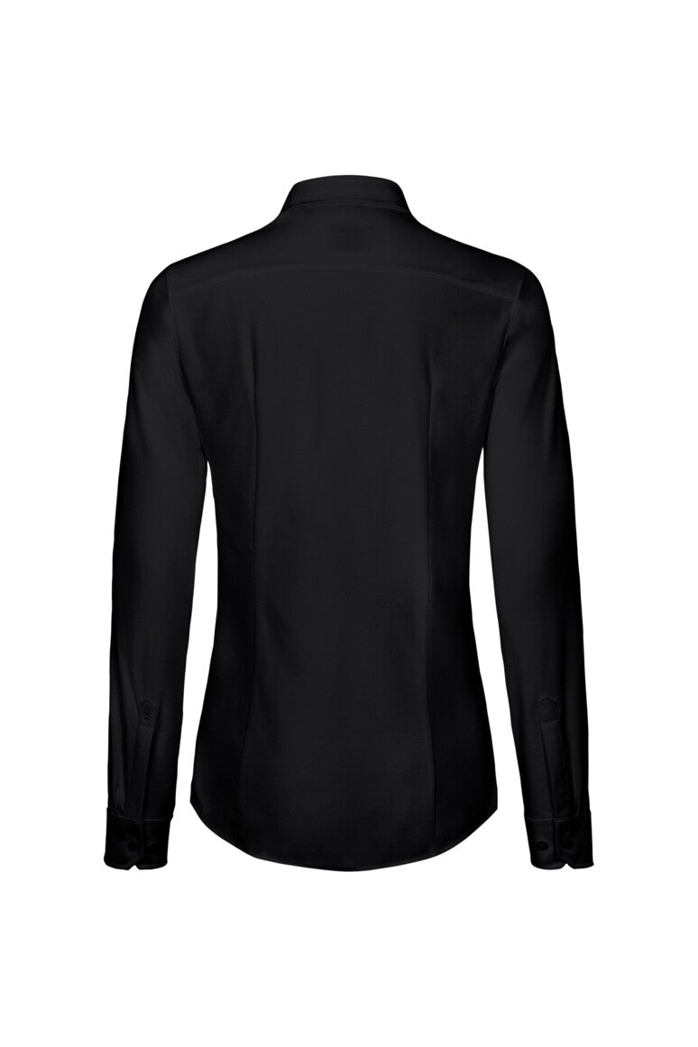 HAKRO Bluse Natural Stretch - Schwarz - 4