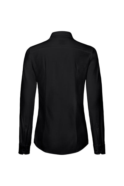 HAKRO Bluse Natural Stretch - Schwarz - 4