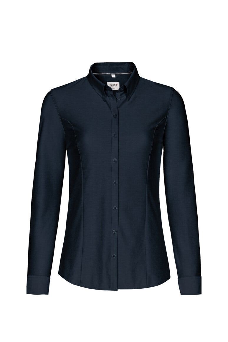 HAKRO Bluse Natural Stretch - Tinte - 1