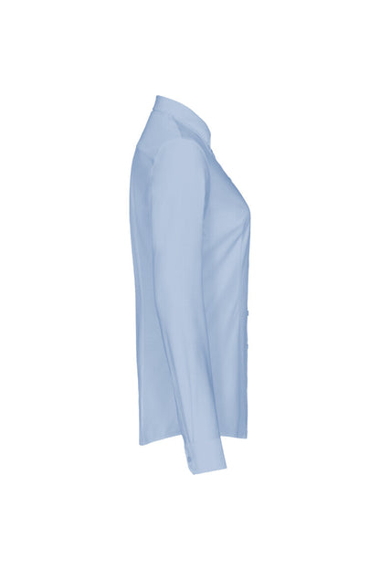 HAKRO Bluse Natural Stretch - Ozeanblau - 3