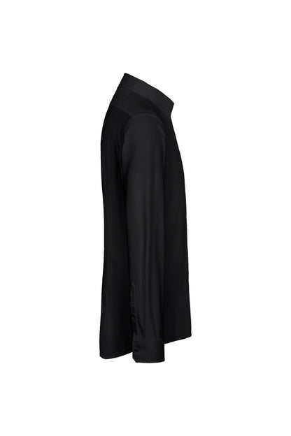 HAKRO Hemd Natural Stretch Regular - Schwarz - 3