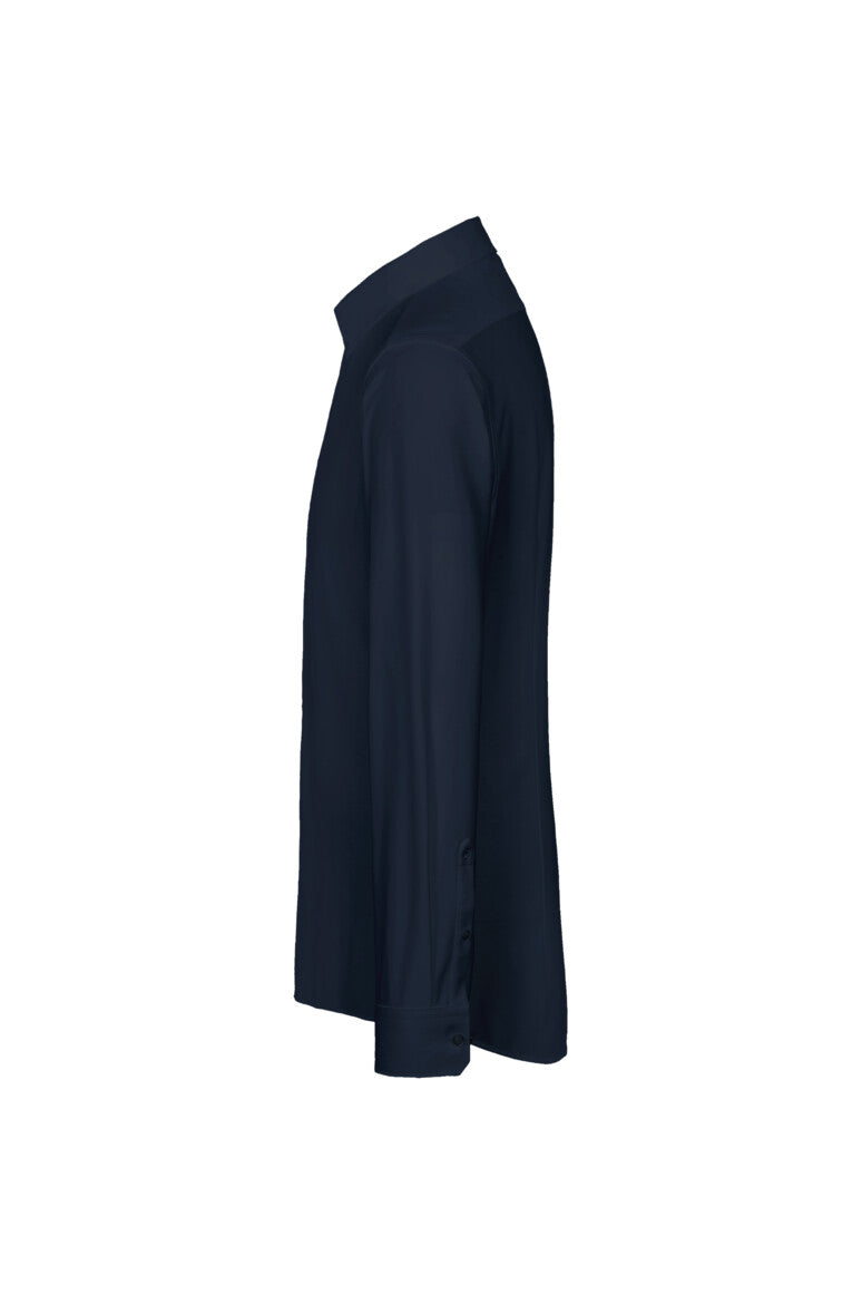 HAKRO Hemd Natural Stretch Regular - Tinte - 2