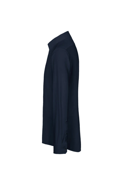 HAKRO Hemd Natural Stretch Regular - Tinte - 2
