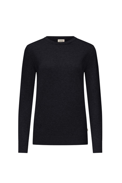 HAKRO Damen Pullover Premium-Baumwolle - Schwarz - 1