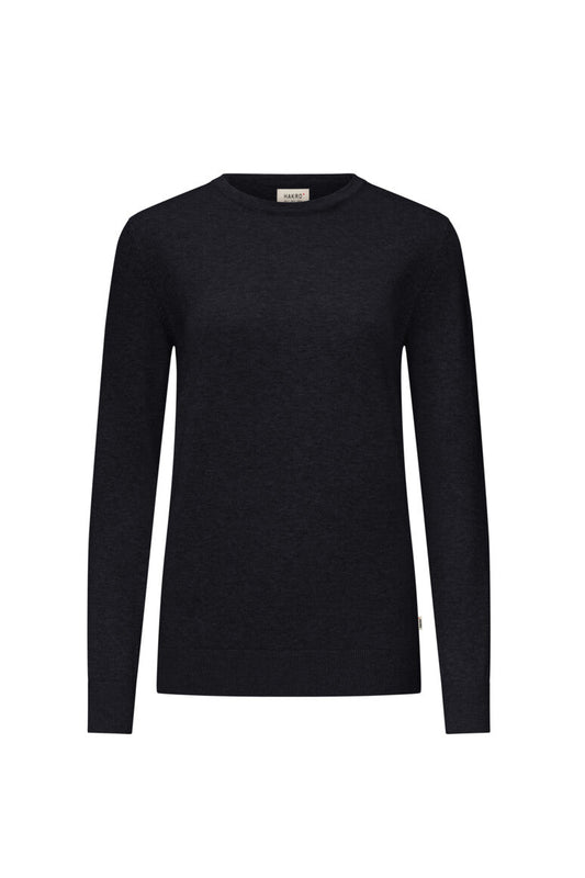 HAKRO Damen Pullover Premium-Baumwolle - Schwarz - 1