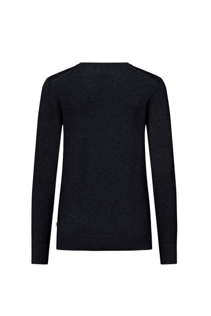 HAKRO Damen Pullover Premium-Baumwolle - Schwarz - 3