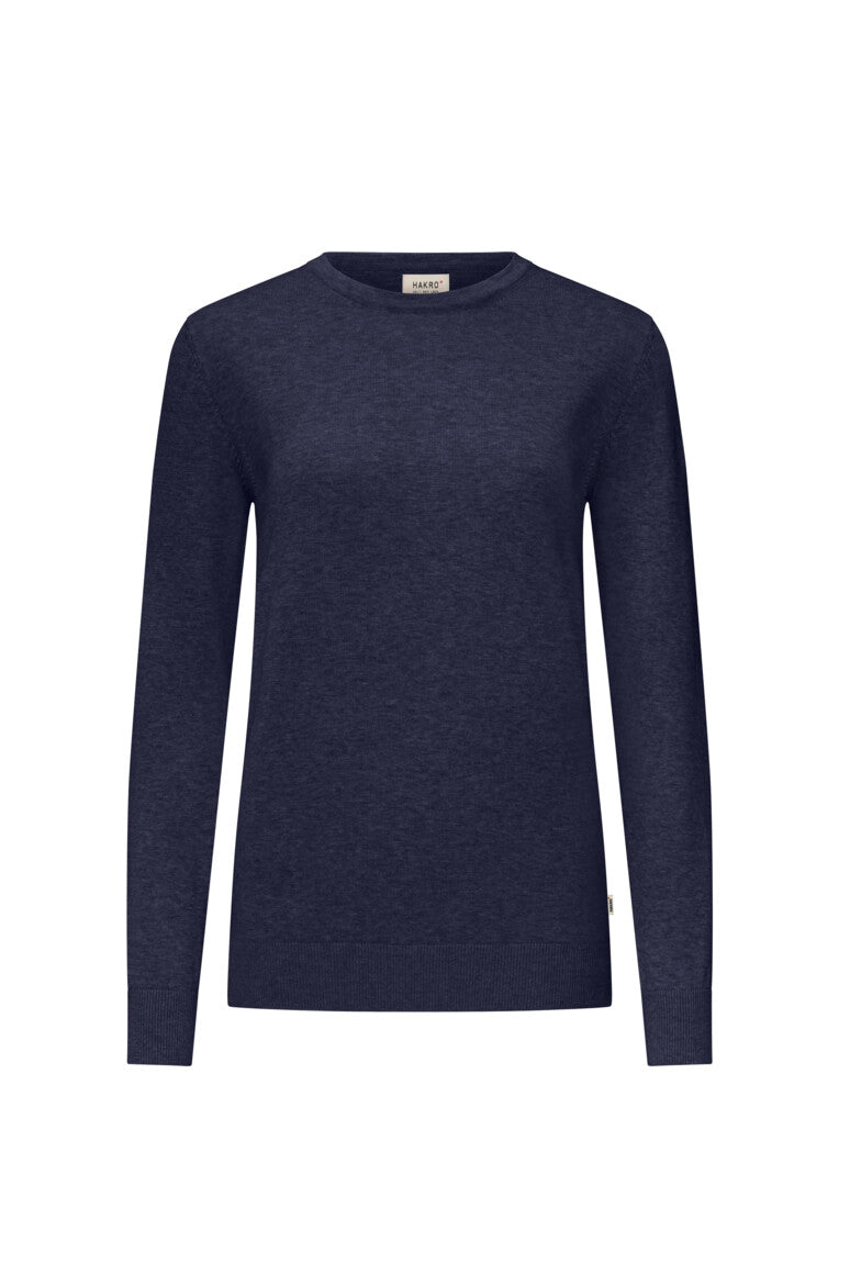 HAKRO Damen Pullover Premium-Baumwolle - Tinte - 1