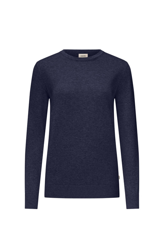 HAKRO Damen Pullover Premium-Baumwolle - Tinte - 1