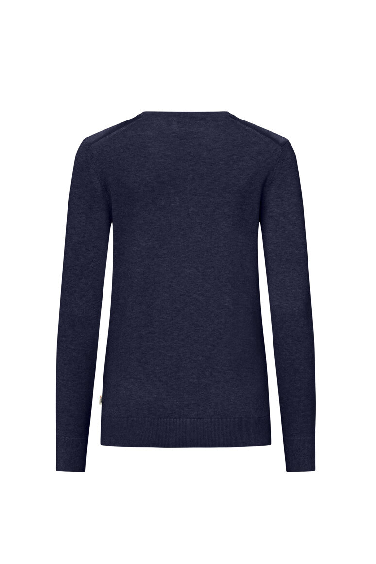 HAKRO Damen Pullover Premium-Baumwolle - Tinte - 3