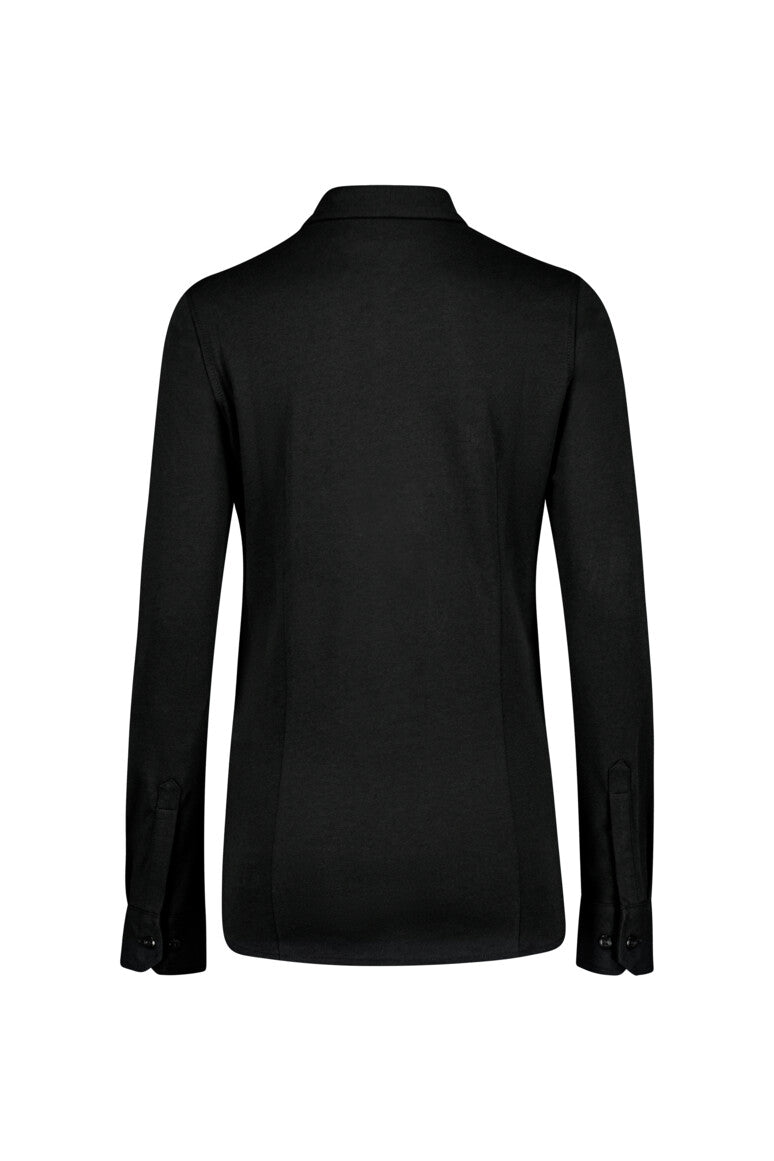 HAKRO COTTON TEC® Bluse - Schwarz - 3