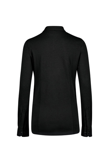 HAKRO COTTON TEC® Bluse - Schwarz - 3