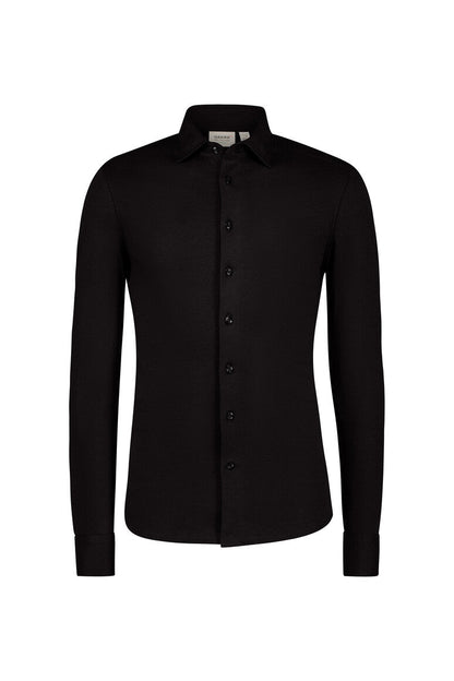 HAKRO COTTON TEC® Hemd - Schwarz - 1