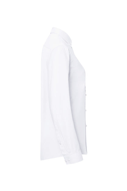 HAKRO Oxford Bluse - Weiß - 4