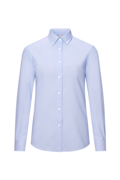 HAKRO Oxford Bluse - Himmelblau - 1