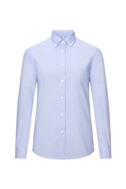 HAKRO Oxford Bluse - Himmelblau - 1