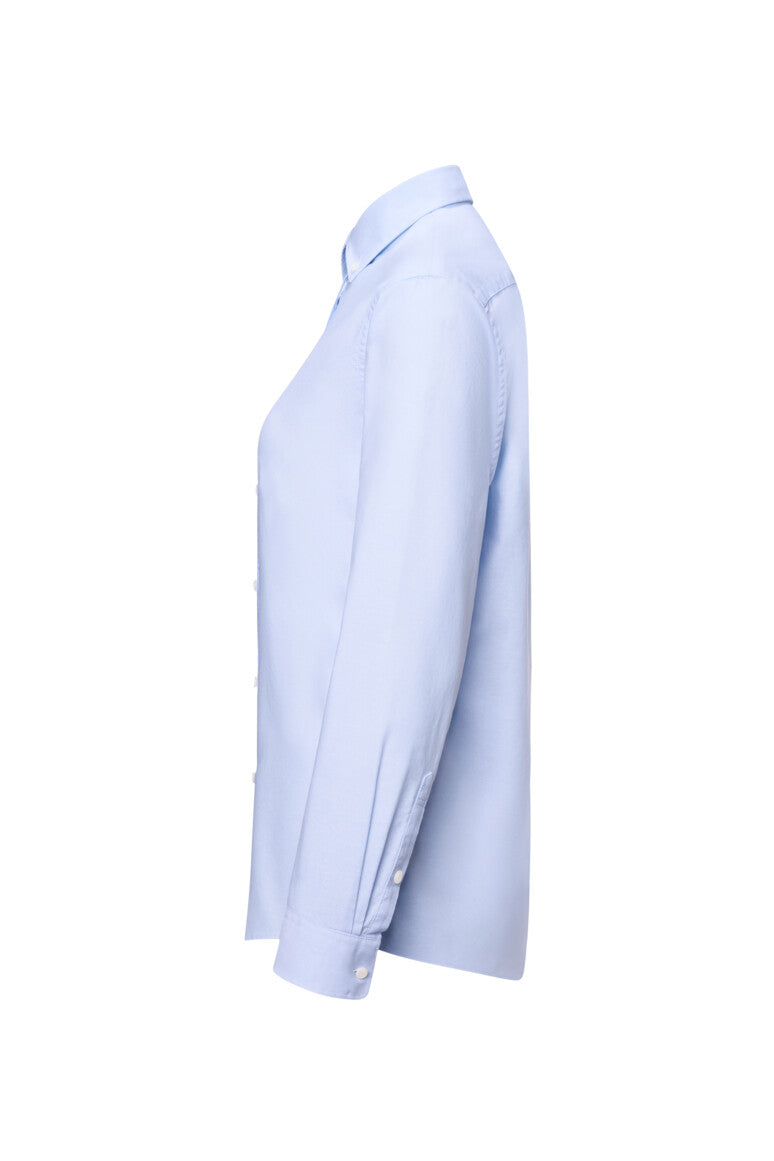 HAKRO Oxford Bluse - Himmelblau - 2