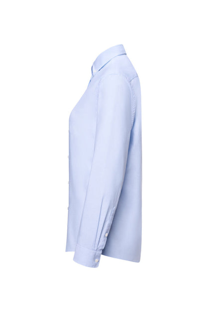 HAKRO Oxford Bluse - Himmelblau - 2