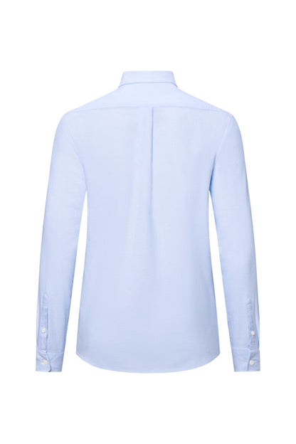 HAKRO Oxford Bluse - Himmelblau - 3