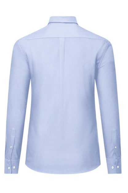 HAKRO Oxford Hemd - Himmelblau - 3