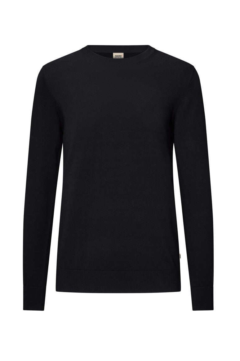 HAKRO Pullover Premium-Baumwolle - Schwarz - 1