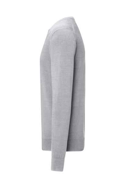 HAKRO Pullover Premium-Baumwolle - Grau meliert - 2