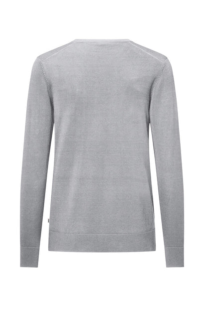 HAKRO Pullover Premium-Baumwolle - Grau meliert - 3