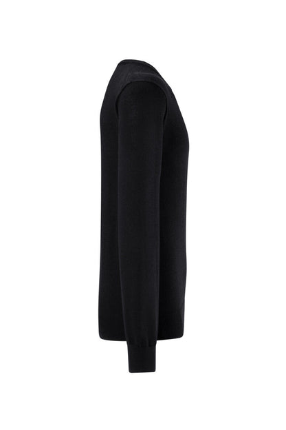 HAKRO Pullover Merino-Wolle - Schwarz - 4