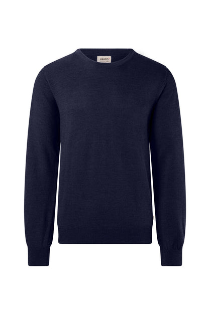 HAKRO Pullover Merino-Wolle - Tinte - 1