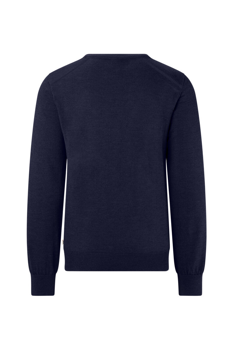 HAKRO Pullover Merino-Wolle - Tinte - 3