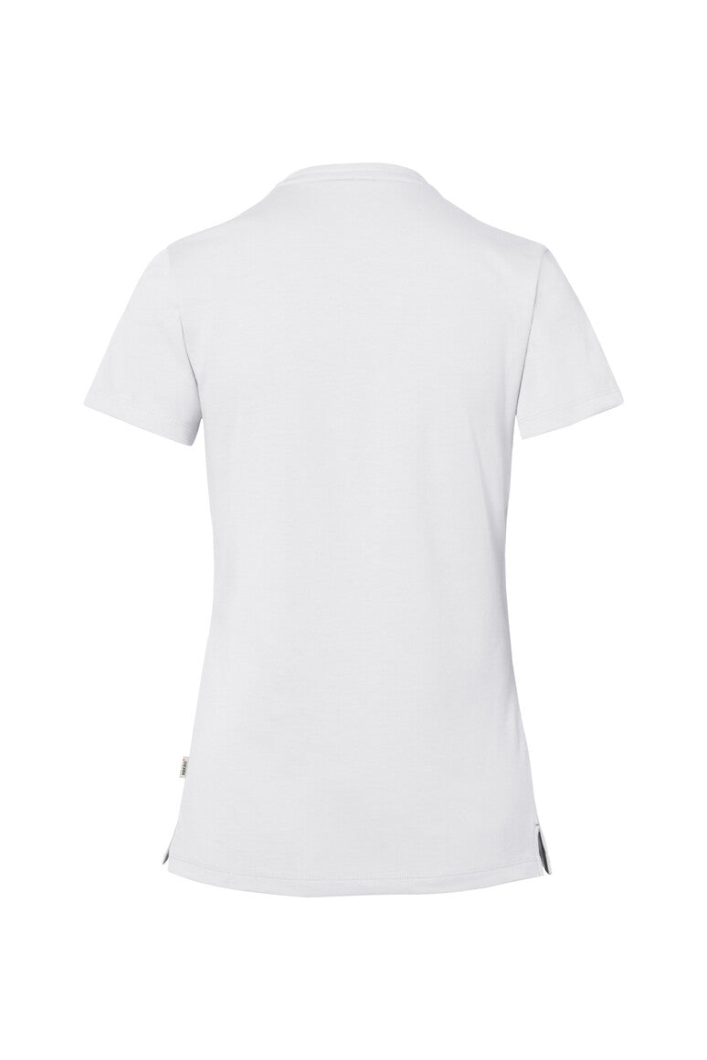 HAKRO COTTON TEC® Damen V-Shirt - Weiß - 3