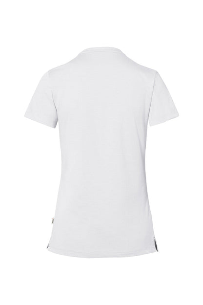 HAKRO COTTON TEC® Damen V-Shirt - Weiß - 3