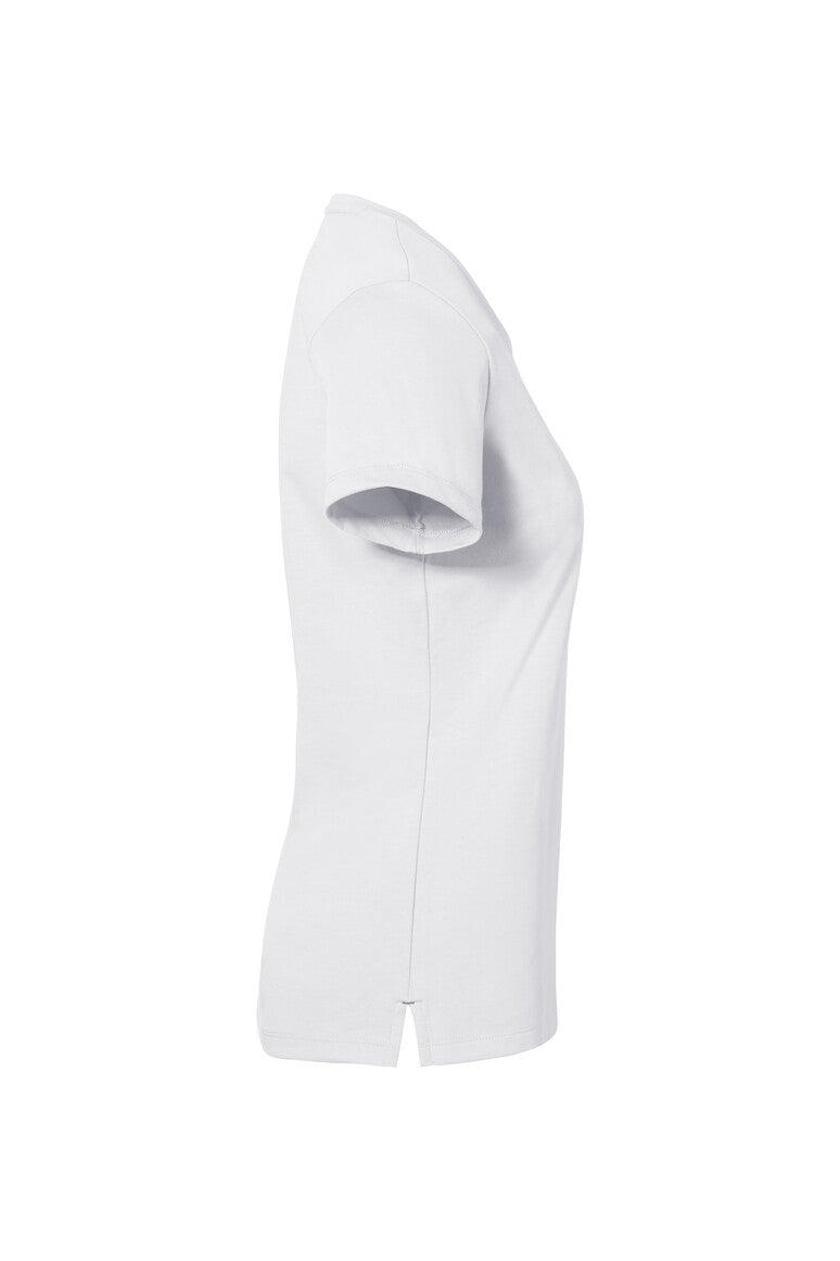 HAKRO COTTON TEC® Damen V-Shirt - Weiß - 4
