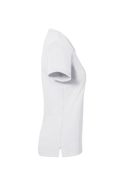 HAKRO COTTON TEC® Damen V-Shirt - Weiß - 4